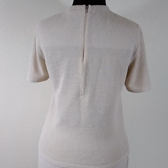 Vintage James Kenrob By Dalton Knit Tow Pc Skirt and Blouse Size M - Picture 8 of 13